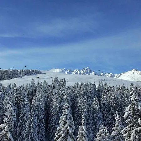 Luxury Penthouse Ski-in Andout Panoramic View Lägenhet Courchevel